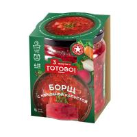 Борщ с квашеной капустой, Готово!, 450 мл.