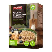 Хлопья 4-х зерновые, Ярмарка, 350 г.