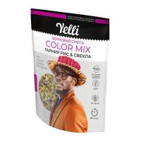 Зерновая смесь Color mix. Гарнир рис & свекла, Yelli, 350 г.