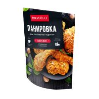 Панировка для золотистой курочки с базиликом и чесноком, Bravolli, 200 г.